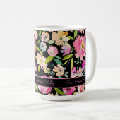 Boho Pastel Watercolor Kaffeetasse (VorderseiteRechts)