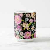 Boho Pastel Watercolor Kaffeetasse (Mittel)