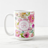 Boho Pastel Watercolor Kaffeetasse (Links)