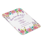 Boho Pastel Watercolor Magnet (Rechte Seite)
