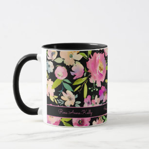 Boho Pastel Watercolor Tasse