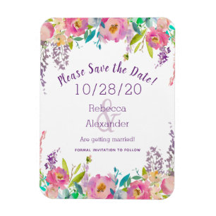 Boho Pastell Aquarell Magnet
