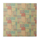 Boho Patchwork Fliese (Vorderseite)