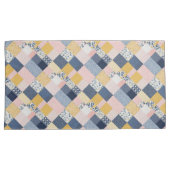 Boho Patchwork Retro Rustic Country Farmhouse Kissenbezug (Vorderseite-Rechts)