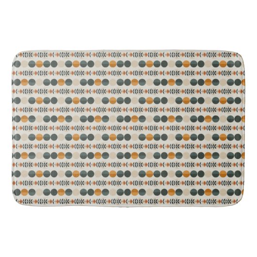 Boho Pattern Bath Mat Badematte (Vorderseite)