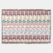 Boho Pattern Decke (Vorderseite)