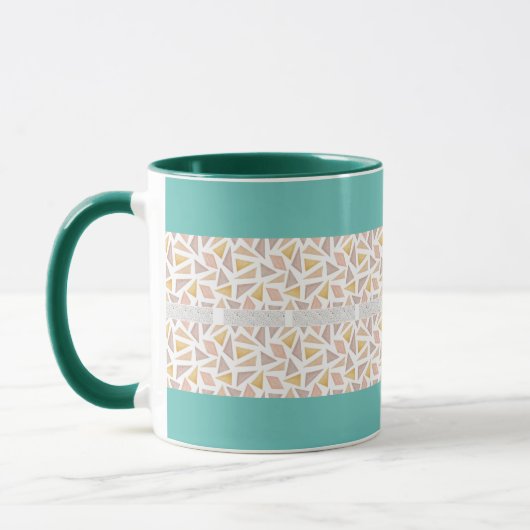 Boho Pattern Design Tasse (Links)