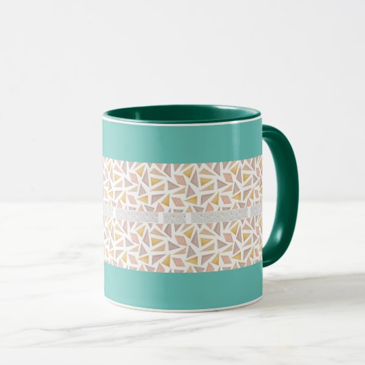Boho Pattern Design Tasse (VorderseiteRechts)