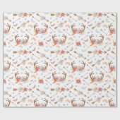 Boho Pattern Geschenkpapier (Flach)