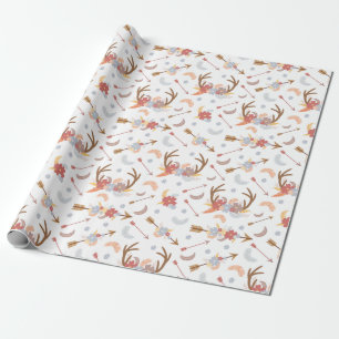 Boho Pattern Geschenkpapier