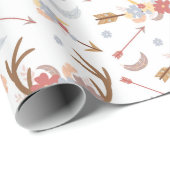 Boho Pattern Geschenkpapier (Rolleneckpunkt)