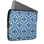 Boho Pattern in Blue – Elegant & Bold Laptopschutzhülle (Vorne Rechts)
