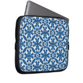 Boho Pattern in Blue – Elegant & Bold Laptopschutzhülle (Vorne Rechts)