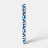 Boho Pattern in Blue – Elegant & Bold Samsung Galaxy Hülle (Linke Seite)