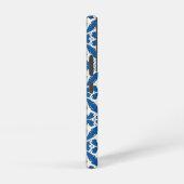 Boho Pattern in Blue – Elegant & Bold Samsung Galaxy Hülle (Rechte Seite)