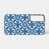 Boho Pattern in Blue – Elegant & Bold Samsung Galaxy Hülle (Rückseite (Horizontal))