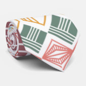 Boho Pattern Krawatte (Gerollt)