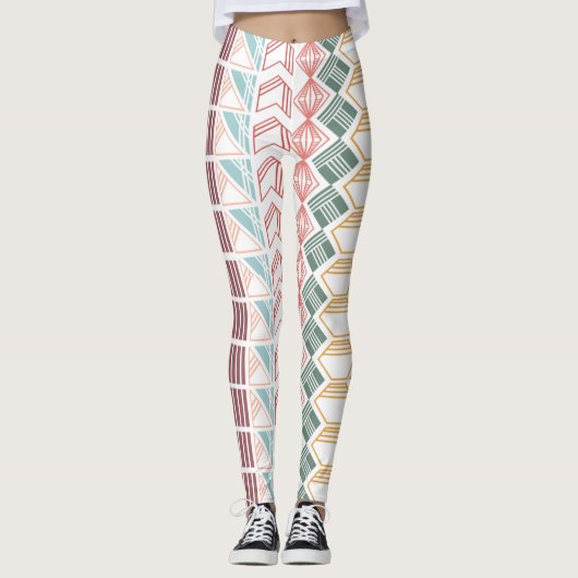 Boho Pattern Leggings (Vorderseite)
