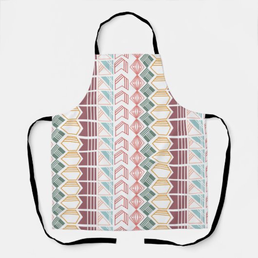 Boho Pattern Schürze (Vorderseite)