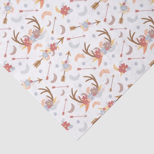 Boho Pattern Seidenpapier (Ausschnitt)