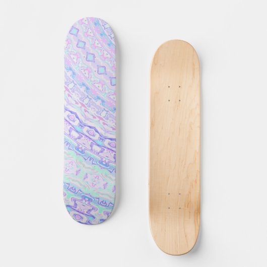 Boho Pattern Skateboard (Vorderseite)
