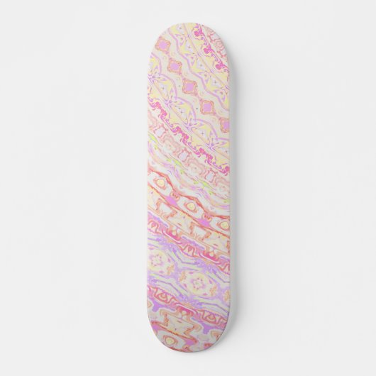 Boho Pattern Skateboard (Vorne)