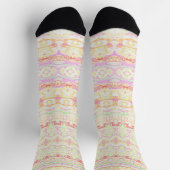 Boho Pattern Socken (Oben)