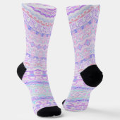 Boho Pattern Socks Socken (Gewinkelt)