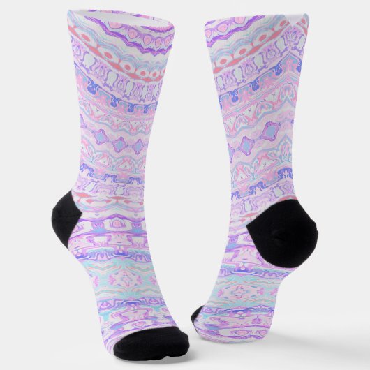 Boho Pattern Socks Socken (Gewinkelt)