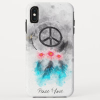 *~* Boho Peace Feathers Blume GrungeTribal