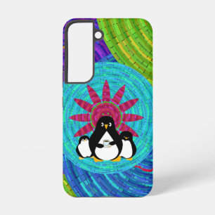 BoHo Penguins Samsung Galaxy Hülle
