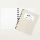 Boho Personalisierter Jahresplanner mit Individuel Planer (Anzeige)