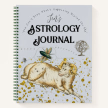 Boho Persönlicher Name Astrology Journal Planner