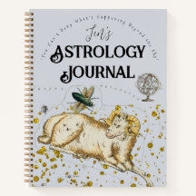Boho Persönlicher Name Astrology Journal Planner