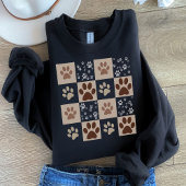 Boho Pet Paw Prüfmuster Sweatshirt