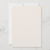 Boho Petals Prosecco Anemones Gold Brautparty Einladung (Rückseite)