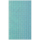 Boho Pfau Inspiration Türkis Tischdecke (Vorderseite)