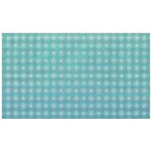 Boho Pfau Inspiration Türkis Tischdecke (Vorderseite (Horizontal))