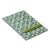 Boho Pfauenfeder Notizbuch Notizblock (Rechte Seite)