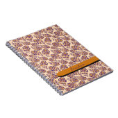 Boho Pfauenfeder Notizbuch Notizblock (Rechte Seite)