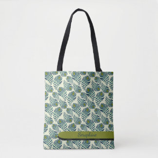 Boho-Pfauenfeder-Tasche Tasche