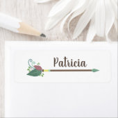 Boho Pfeil Design, individuelle Name (Insitu)