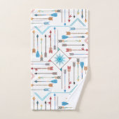 Boho Pfeile und Sun V11 ID748 Badhandtuch Set (Handtuch)