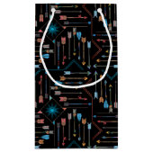 Boho Pfeile und Sun V11 ID748 Kleine Geschenktüte (Rückseite)