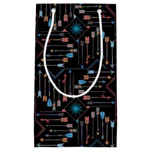 Boho Pfeile und Sun V11 ID748 Kleine Geschenktüte (Vorderseite)