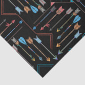 Boho Pfeile und Sun V11 ID748 Seidenpapier (Detail)