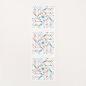 Boho Pfeile und Sun V11 Sq ID748 Yogamatte (Vorderseite)