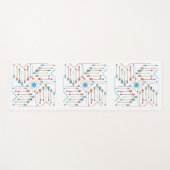 Boho Pfeile und Sun V11 Sq ID748 Yogamatte (Vorderseite (Horizontal))