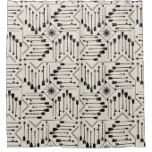 Boho Pfeile und Sun V12 ID748 Duschvorhang (Vorderseite)