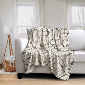 Boho Pfeile und Sun V12 ID748 Fleecedecke